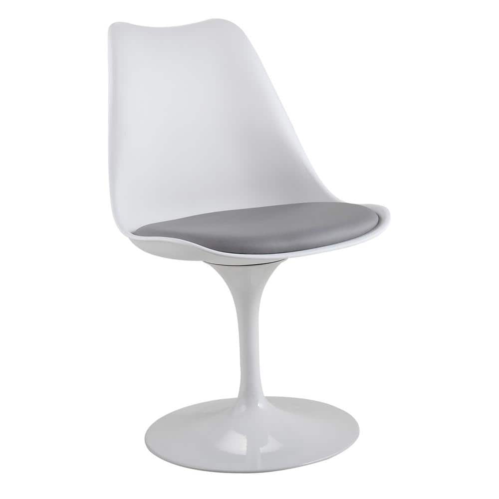 Clihome Metal Material Swivel Office Chair Leisure Chair in