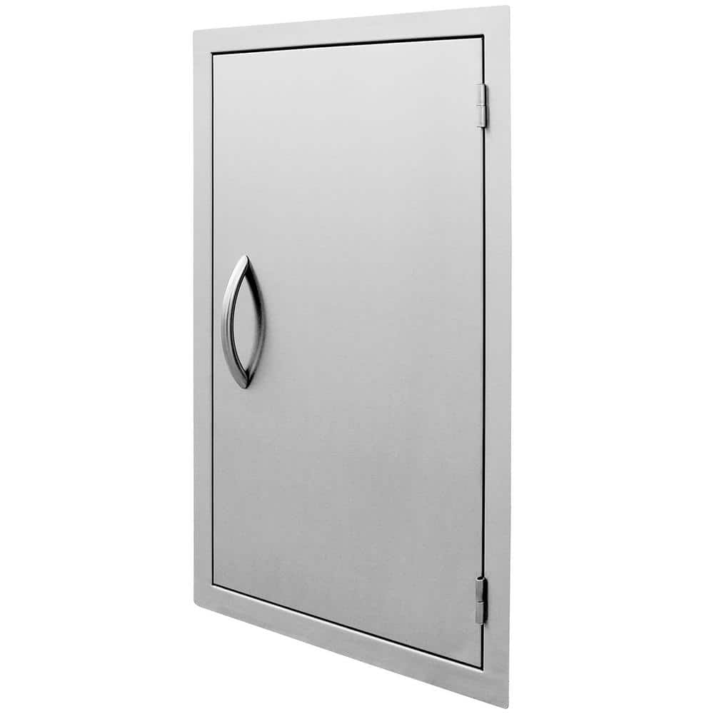 Cal Flame 32 in. Vertical Stainless Steel Door -  BBQ15832-32