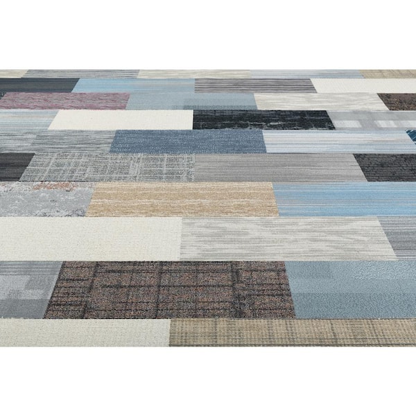 Carpet Tile Planks 10 Tiles Case, Commercial Tiles Home Depot