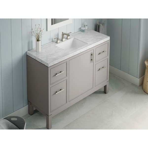 Kohler K-99678-SH10-1WR Adjustable Shelf with Electrical Outlets for 48 Tailored Vanities with 2 Doors, 6 Drawers