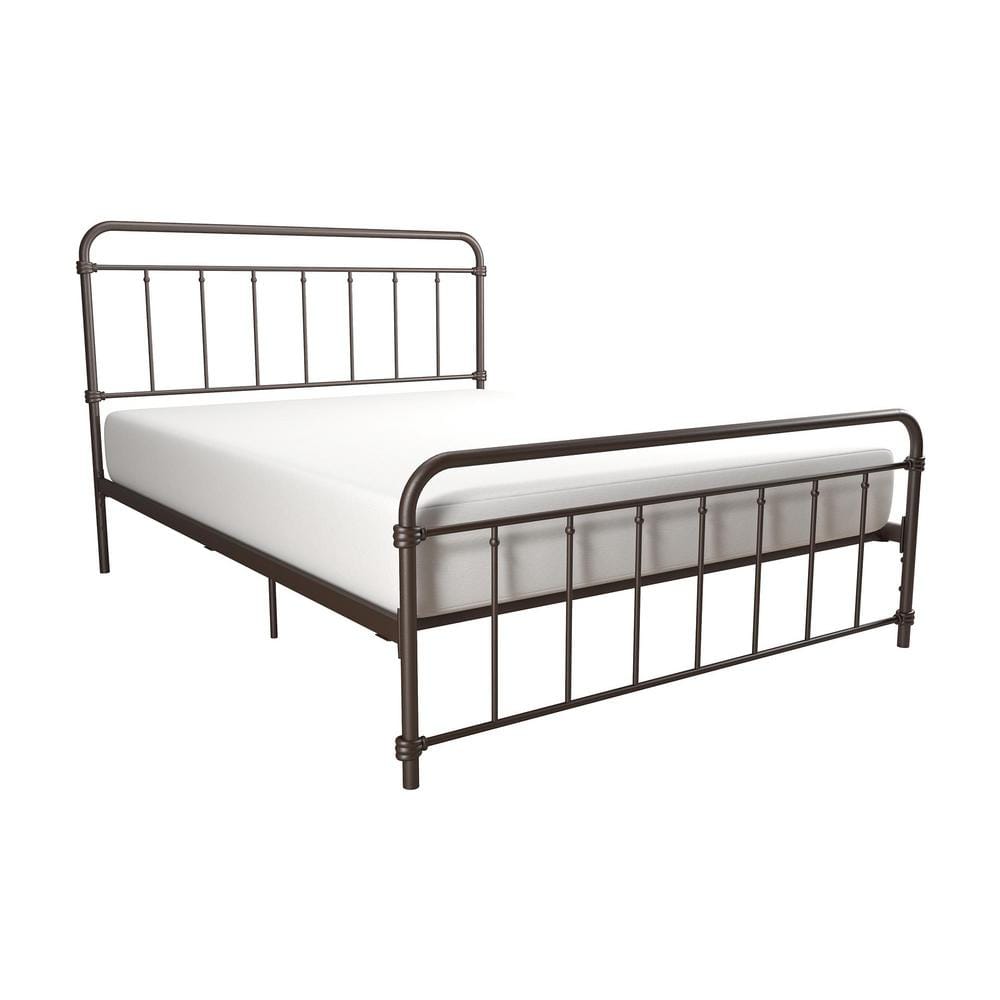 Dhp Windsor Bronze Full Metal Bed, All Modern Black Metal Bed Frame