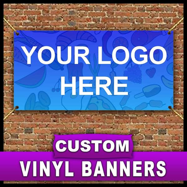 Lynch Sign ft. x ft. Custom Vinyl Banner B24A The Home Depot