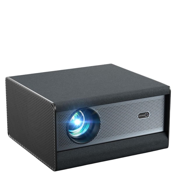 Vrbgify 1920 x 1080 4K Smart Projector with 1200 Lumens, WiFi, Bluetooth, NETFLIX-Licensed,Dolby Audio, USB, HDMI and Auto Focus