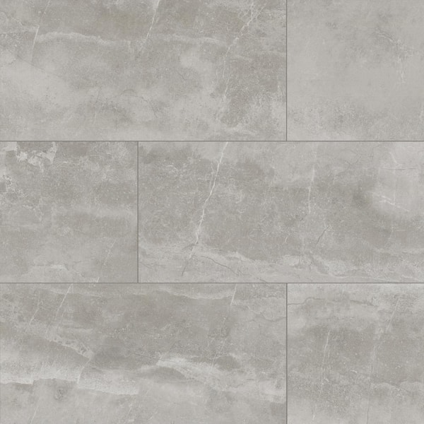 MSI Zenith Grey 16 in. x 32 in. Matte Stone Look Porcelain Floor Tile (3.55 sq. ft./Each)