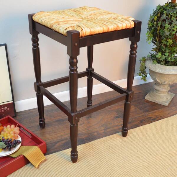 Carolina Cottage Hawthorne 29 in. Espresso Bar Stool 2663 RTA ESP