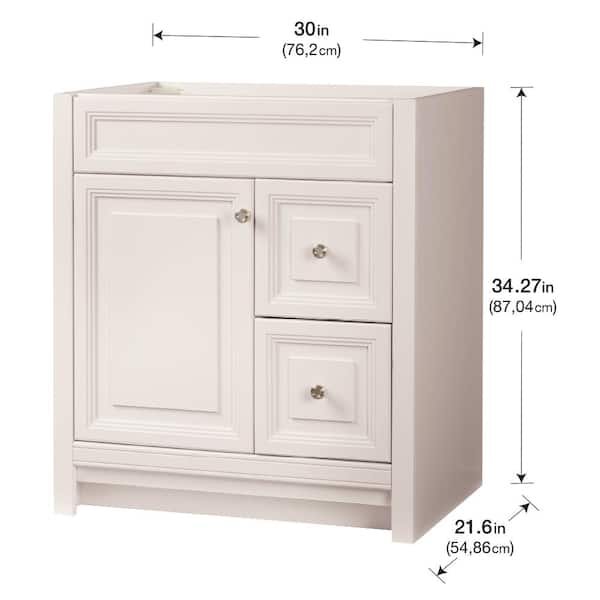 Home Decorators Collection Brinkhill 30, 30 Inch Bathroom Vanity Cabinet Only