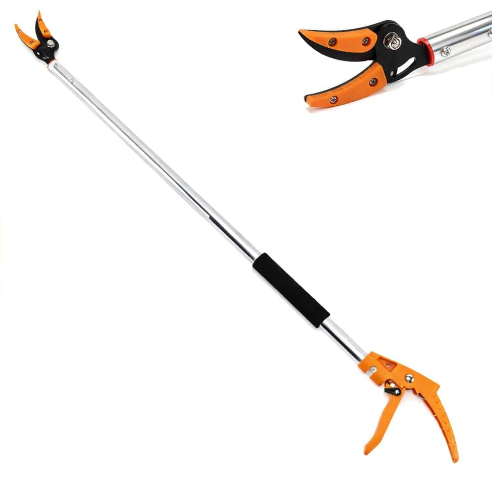 39.3 in 3.5 ft Tree Pruner with Cut and Hold Bypass Blade Silver 1-Piece price history on PriceWatchPro