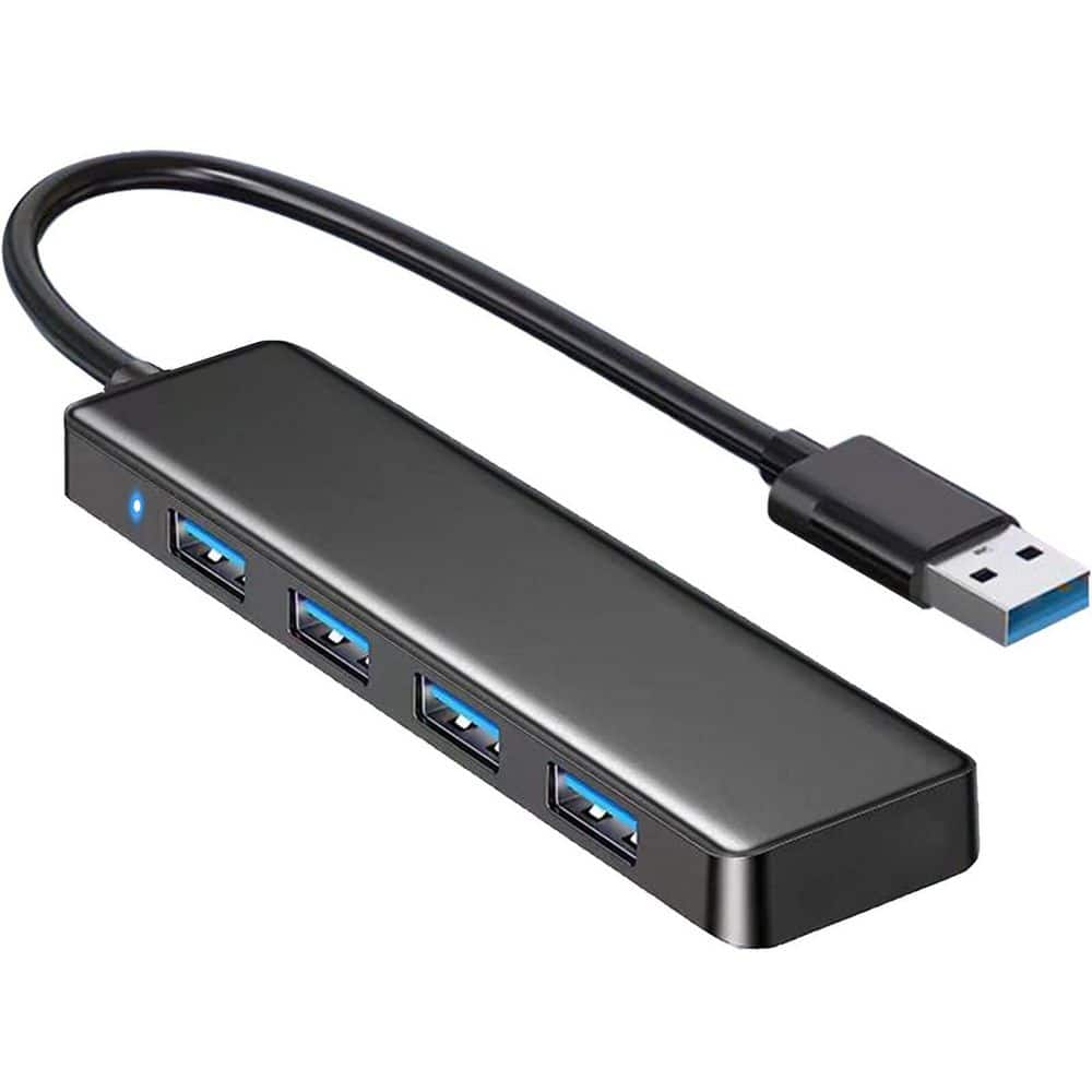 4-Port USB 3.0 Hub Splitter Expander for Laptop Xbox Flash Drive HDD Printer Camera Keyboard Mouse Ultra Slim Design price history on PriceWatchPro