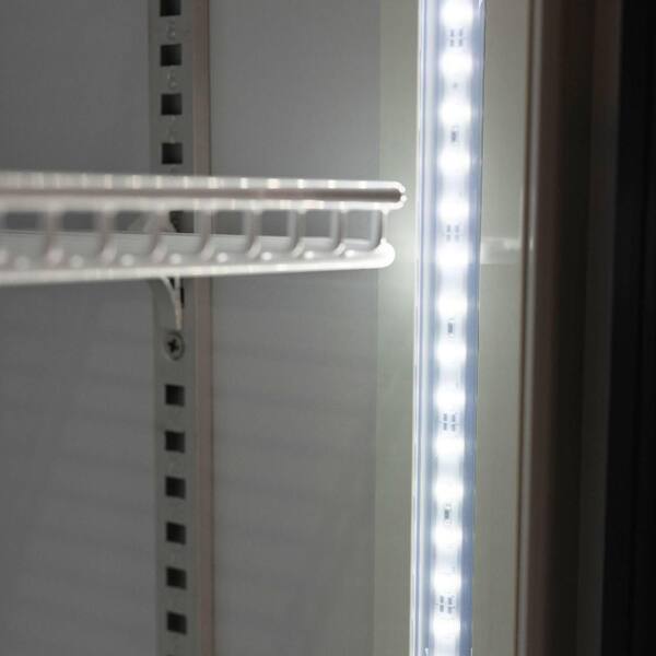 Cooler Depot 76 in. 58 cu. ft. NSF Commercial 3-Glass Door