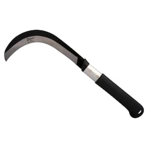cutting small trees gard Grass sickle Weeding sickle Wooden handle mowing weeds 