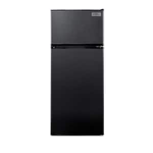 10.3 cu. ft. Frost Free Upright Top Freezer Refrigerator in Black, ENERGY STAR