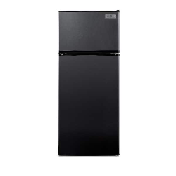 Summit Appliance 10.3 cu. ft. Frost Free Top Freezer Refrigerator In Black