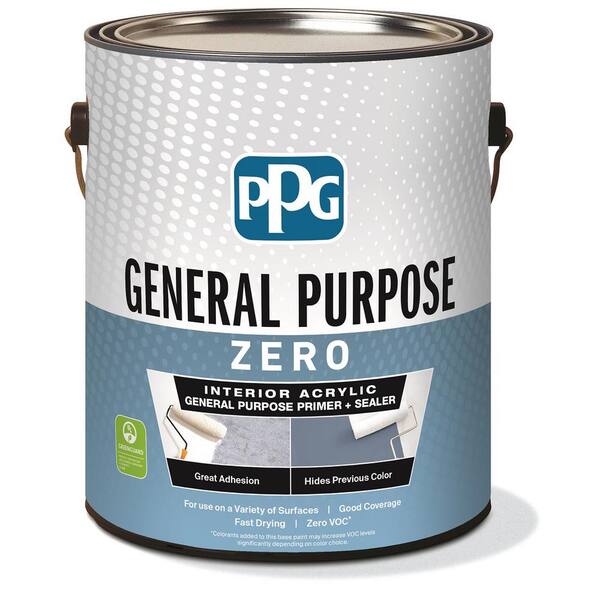PPG 1 gal. White Interior General Purpose Primer Zero VOC2000010001
