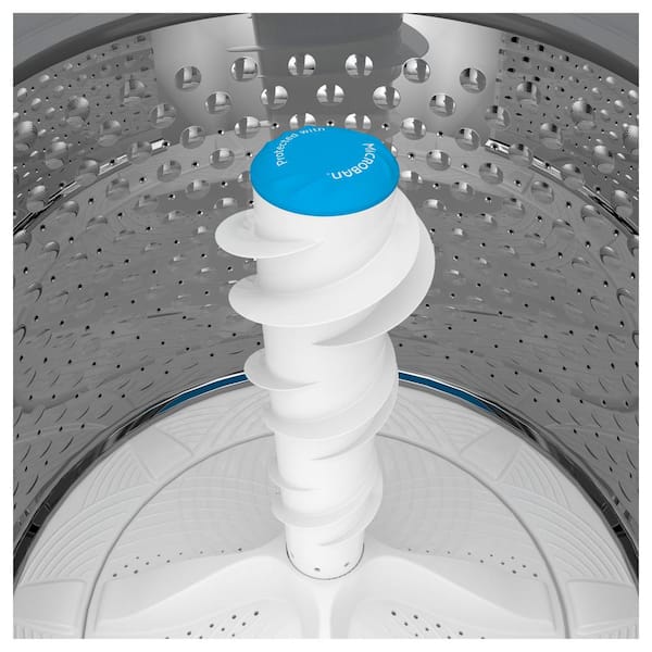 GE - Profile 4.9 cu. ft. High-Efficiency Smart Top Load Washer in Diamond Gray with Microban Technology, ENERGY STAR