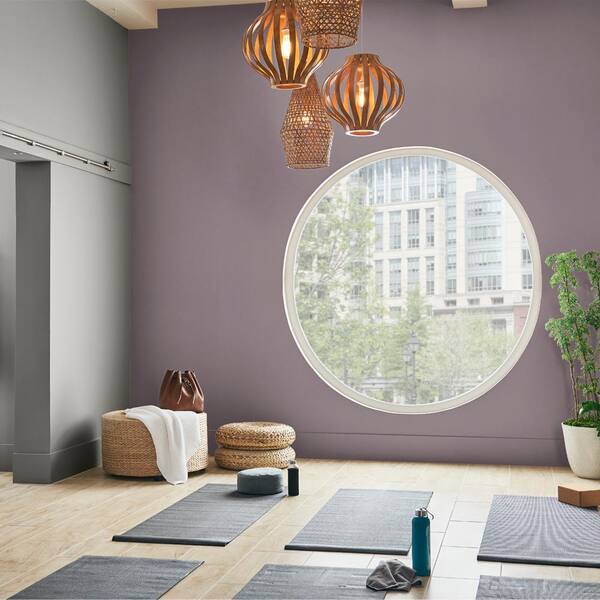 BEHR PRO 5 gal. #ECC-18-3 Blooming Wisteria Eggshell Interior