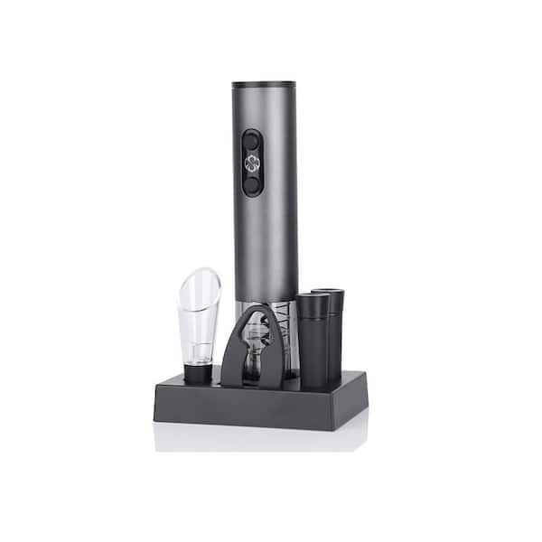 Electric Salt and Pepper Grinder with Adjustable Coarseness, USB Rechargeable Stainless Steel Mill