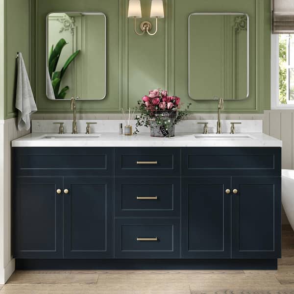 Have a question about ARIEL Hamlet 72 in. Double Sink Freestanding