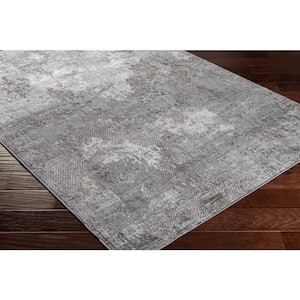Levi Charcoal 9 ft. x 12 ft. Indoor Area Rug
