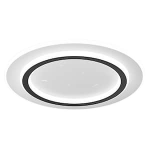 Modern 19 in. Integrated LED Flush Mount Creative Design Close to Ceiling Lighting