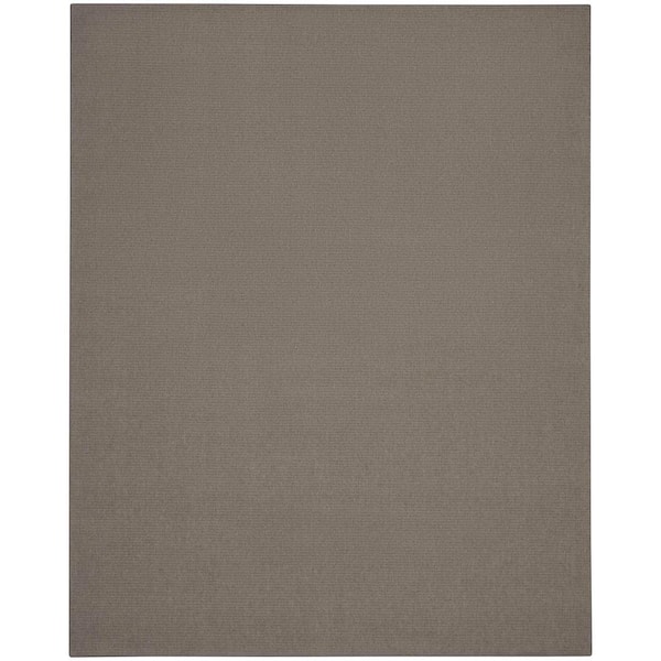 Natural Harmony Terrain Flint 8 ft. x 10 ft. Custom Area Rug with Pad