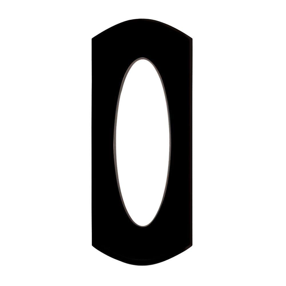 Wireless Battery Operated Doorbell Push Button, Black