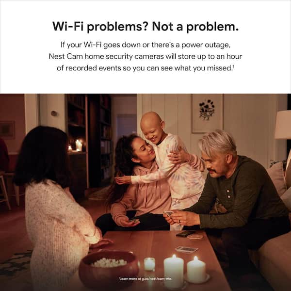 Wasserstein Google Nest Cam (Battery) Premium Solar Panel Bundle - Google Nest Cam (Battery) Included (2 Pack