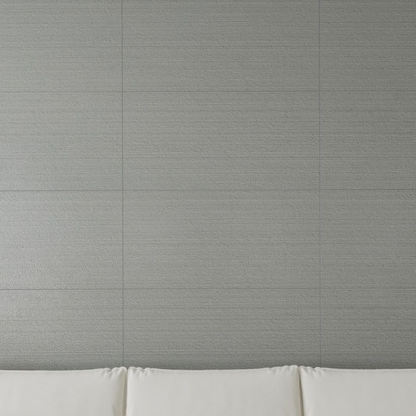 American Urban 24 in. x 48 in. Concrete Look Chiseled Porcelain Floor and Wall Tile-Fern Gray (2 PCS, 16 sq. ft. /Case)