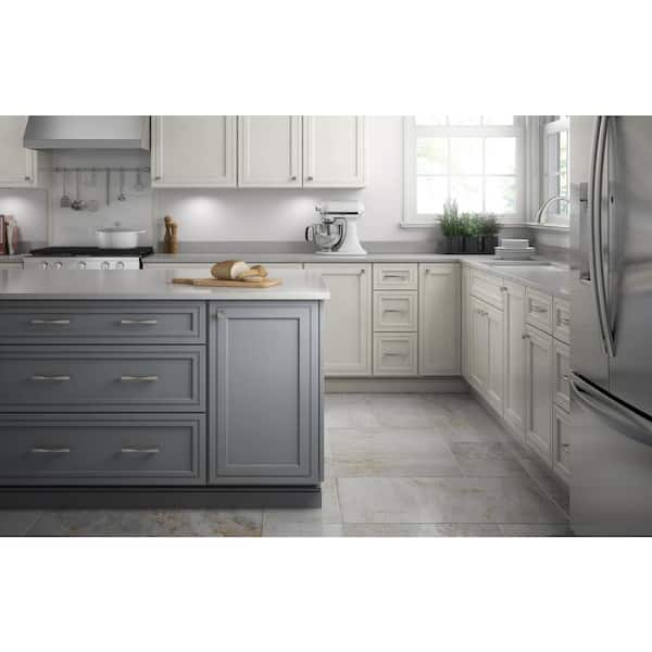 Modern Twist 5-1/16 in. (128 mm) Satin Nickel Drawer Pull Modern Twist 5-1/16 in. (128 mm) Satin Nickel Drawer Pull