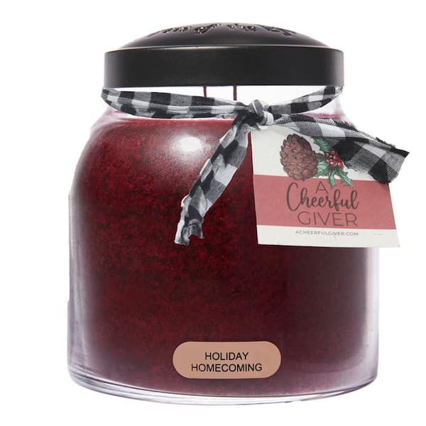 A CHEERFUL GIVER 34 oz. Holiday Homecoming Scented Candle