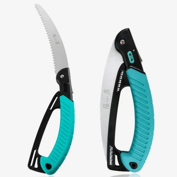 9 in. Stainless Steel Blade Folding Pruning Saw