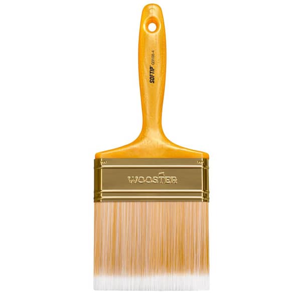4 in. Softip Flat Brush