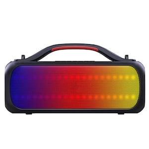 Blutooth Portable Rechrgeable Speaker with RGB Light Panel