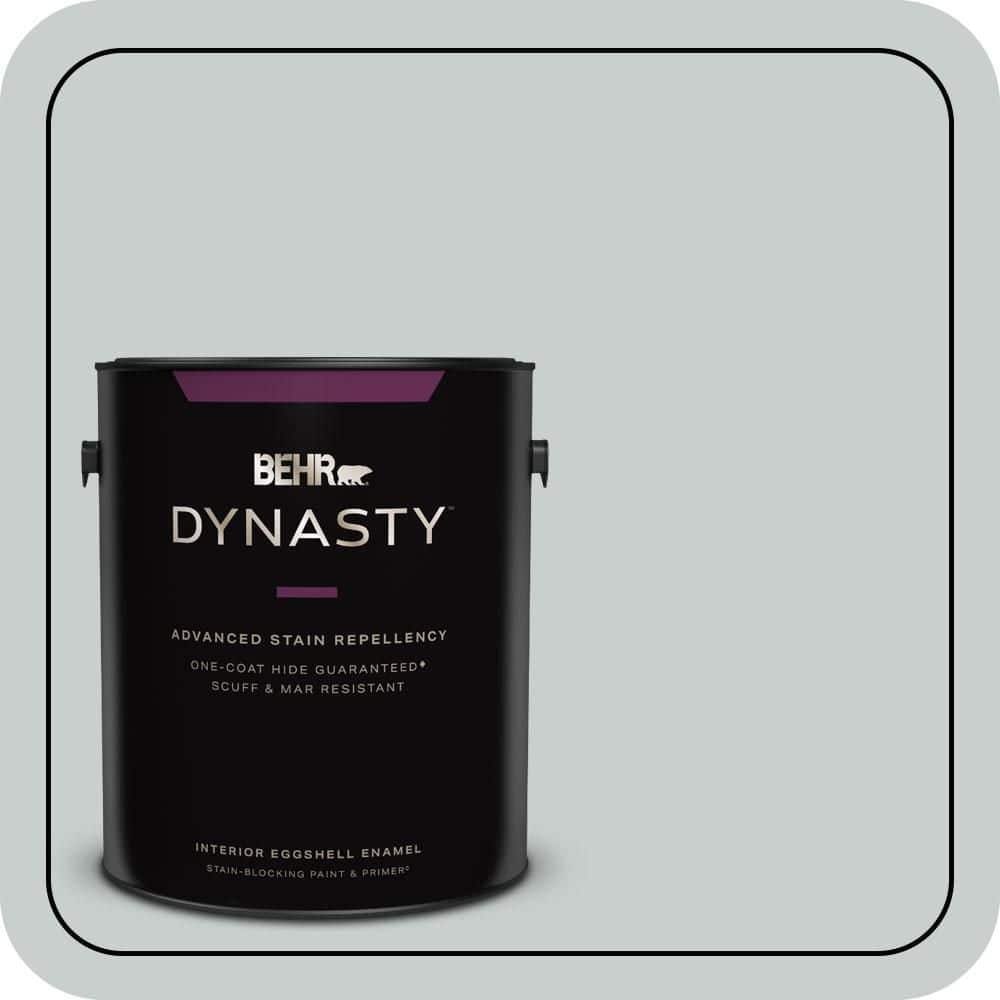 1 gal. #720E-2 Light French Gray Eggshell Enamel Interior Stain-Blocking Paint & Primer price history on PriceWatchPro