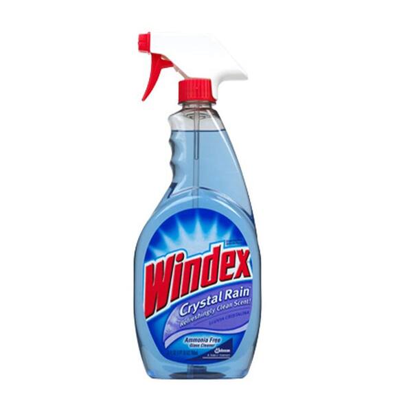 Windex 32 oz. Crystal Rain Scent Ammonia-Free Glass Cleaner (8-Pack)