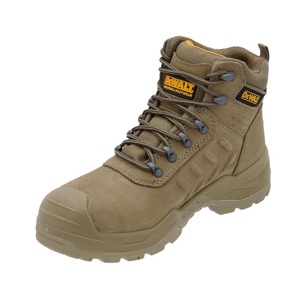 DEWALT Men's Lloyd Waterproof 6 in. Work Boot Steel Toe Sand Size