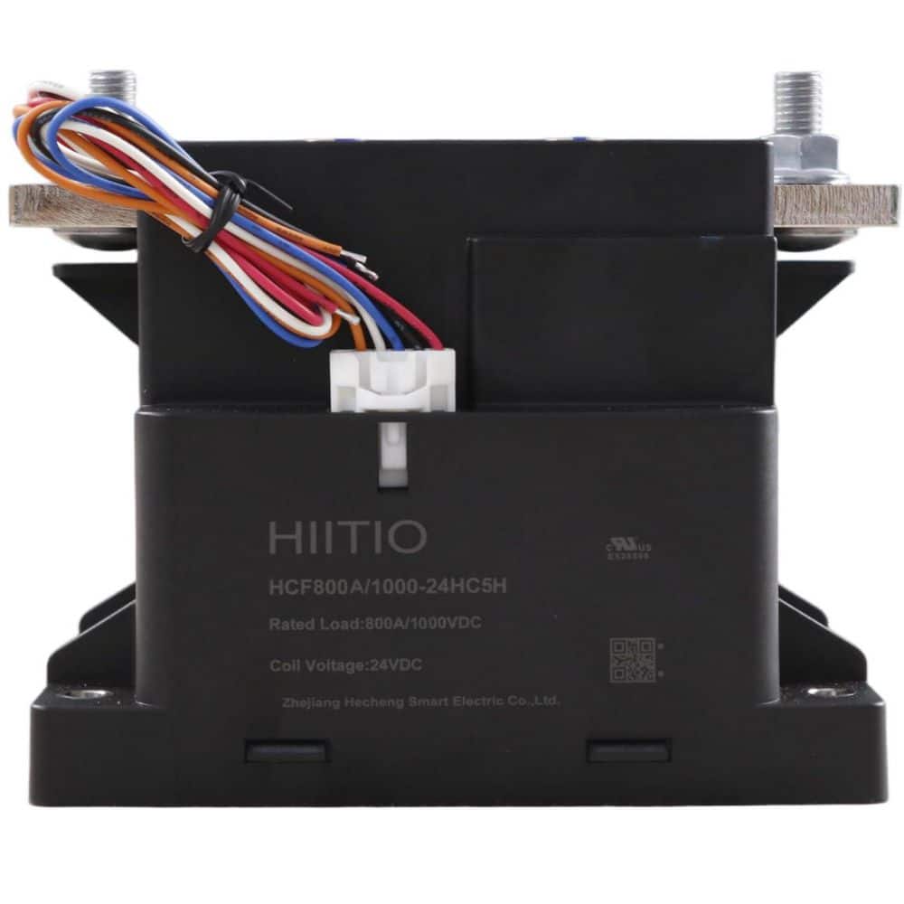 800 Amp 1000VDC High Voltage DC Contactor Ceramic Gas-Sealed Relay SPST-NO Main and SPDT-NO Auxiliary 24VDC Coil UL price history on PriceWatchPro