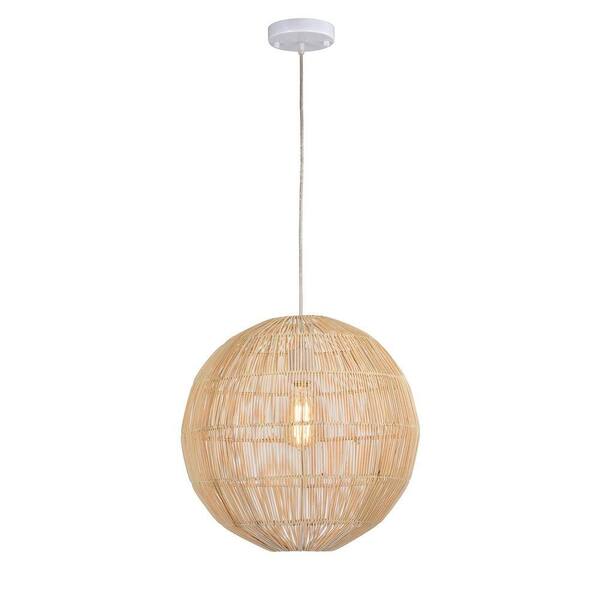 cream pendant light fitting