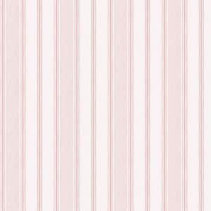 Heacham Stripe Blush Removable Wallpaper