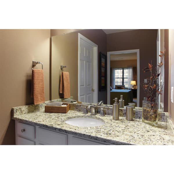 Torino Towel Ring in Satin Nickel