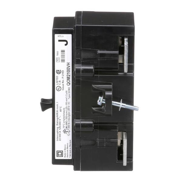 Square D by Schneider Electric QOM2225VH 225-Amp QOM2 Frame Size Main Circuit Breaker for QO and Homeline Load Centers 