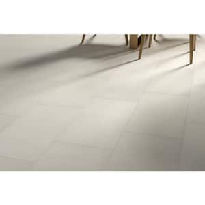 Sterlina Ivory 23.62 in. x 23.62 in. Polished Marble Look Porcelain Floor and Wall Tile (15.5 sq. ft./Case)