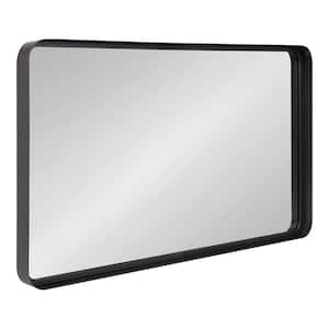 Armenta 40.00 in. W x 24.00 in. H Metal Gray Rectangle Framed Decorative Mirror