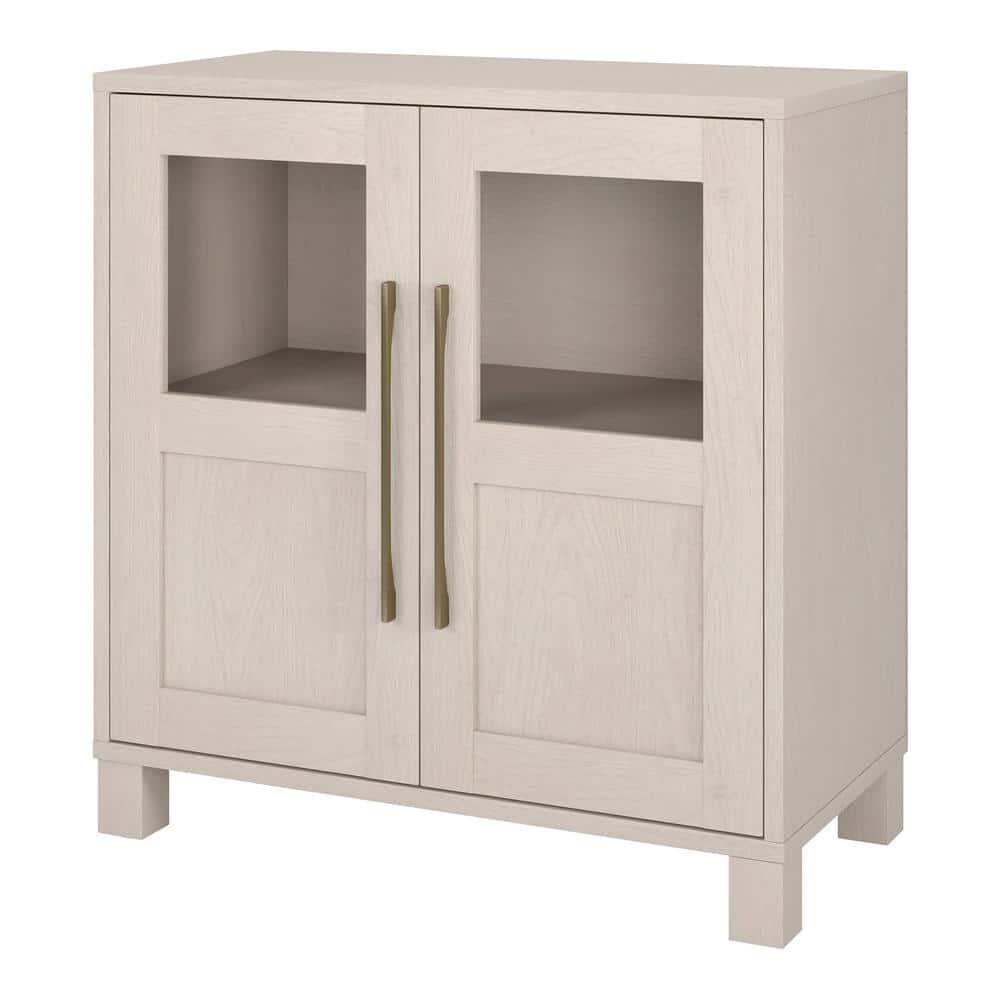 Alder White 28" Adjustable Shelving Accent Cabinet