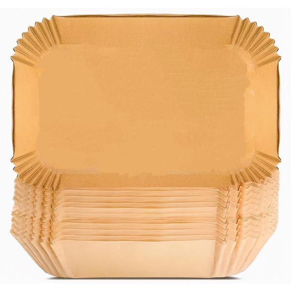 Rectangular Heavy Duty Air Fryer Paper Liners, Disposable Non-Stick Parchment Paper for Airfryer Basket (360-Pack)