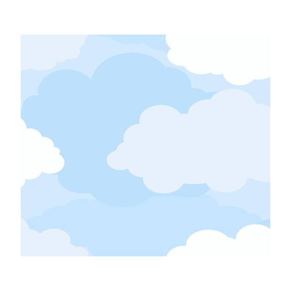 York Wallcoverings Cloud Wallpaper