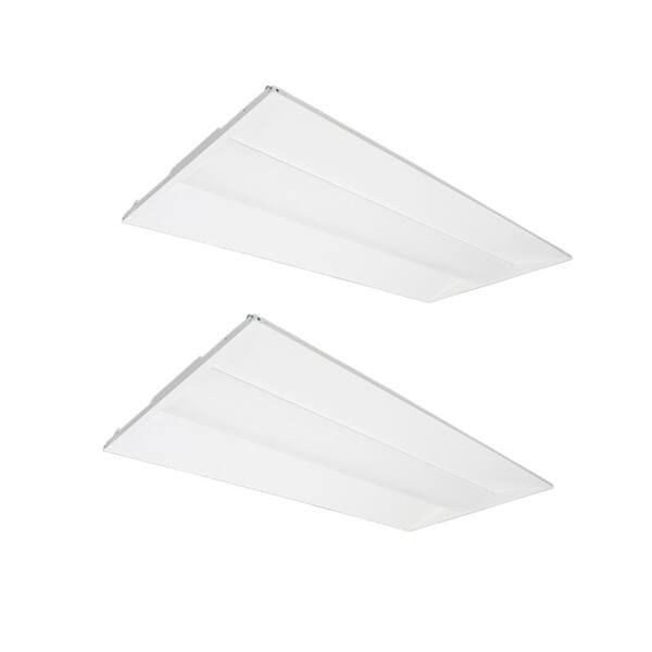 2x4 led troffer 2024 home depot