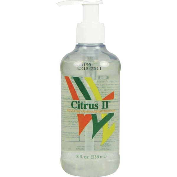 Citrus II 8 oz. Antibacterial Hand Soap Pump Bottle (3-Pack)