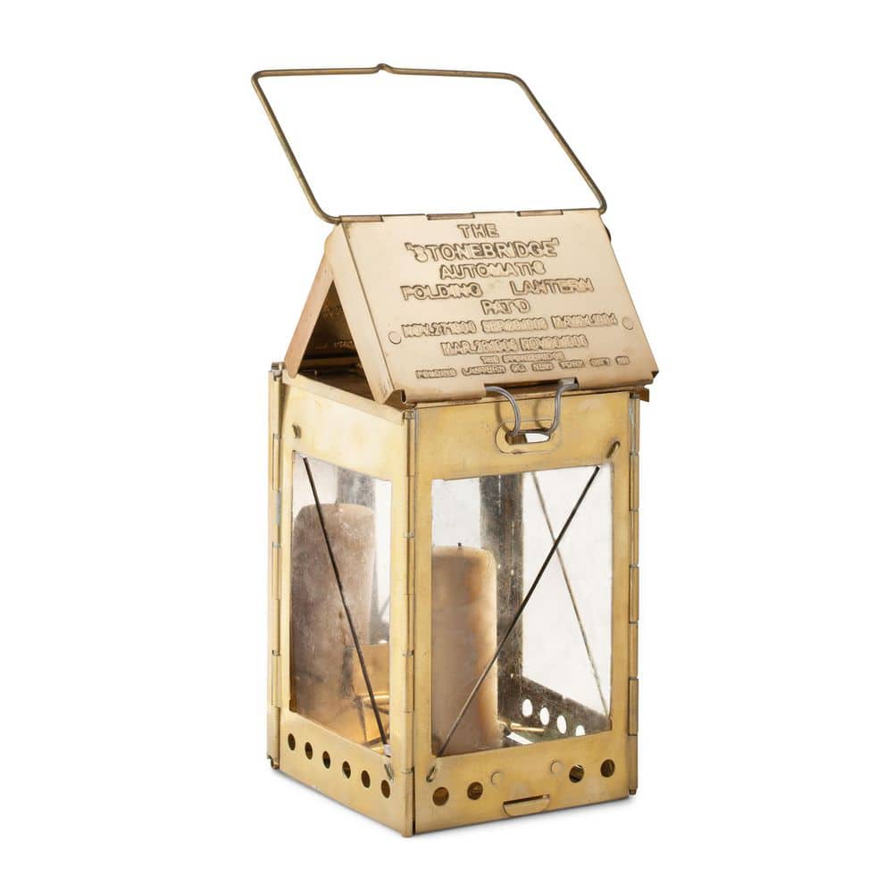 KINGS COUNTY TOOLS Folding Camping Candle Lantern GW83R02-01 - The