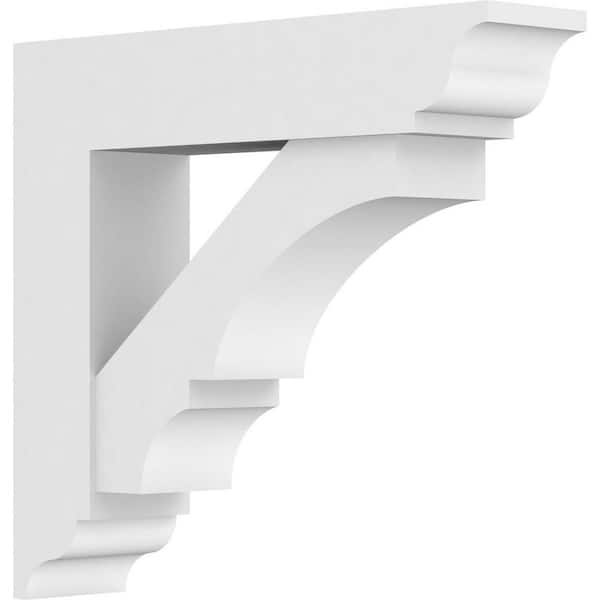 Standard Balboa 5 in. W x 20 in. H x 20 in. D Signature Urethane Polyurethane Bracket With Traditional Ends