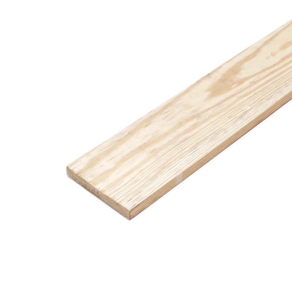 WeatherShield 1 in. x 6 in. x 8 ft. Ground Contact Pressure-Treated Southern Yellow Pine Decking Board